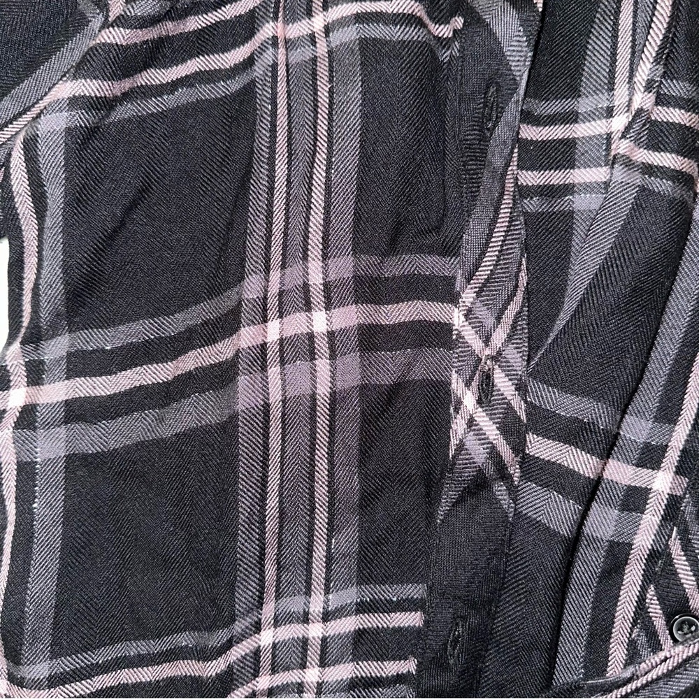 Rails Hunter Plaid Button-Front Shirt - image 8